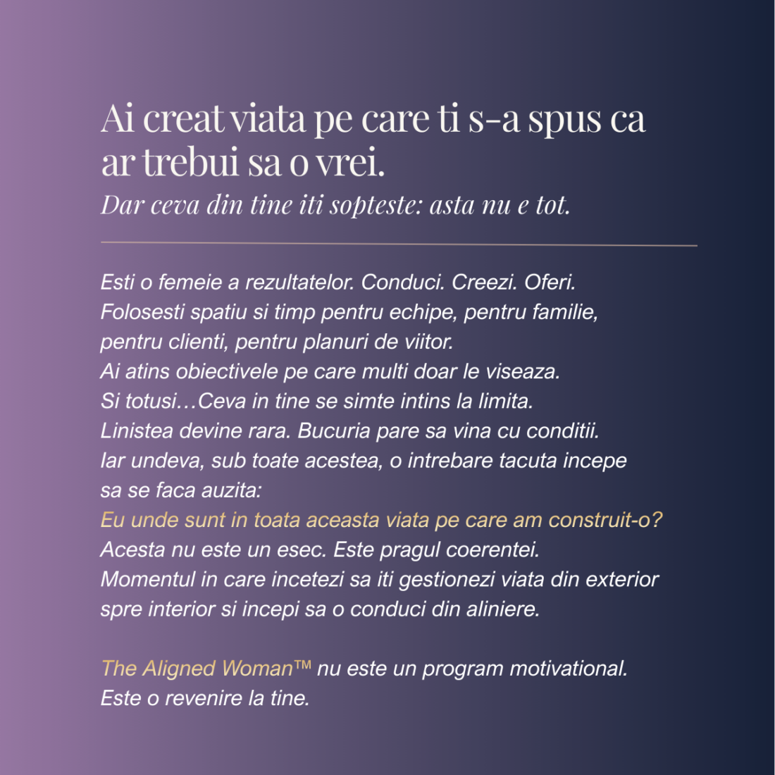 The Aligned Woman™-IrinaKuhlmannR The Aligned Woman™-IrinaKuhlmannR