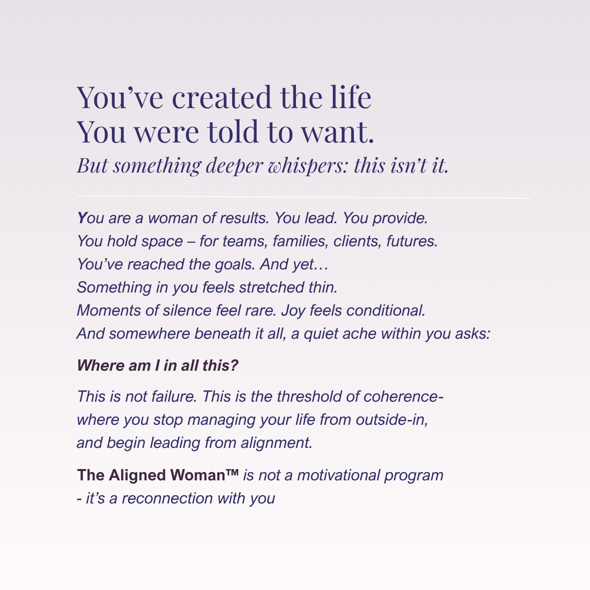 The Aligned Woman™-5