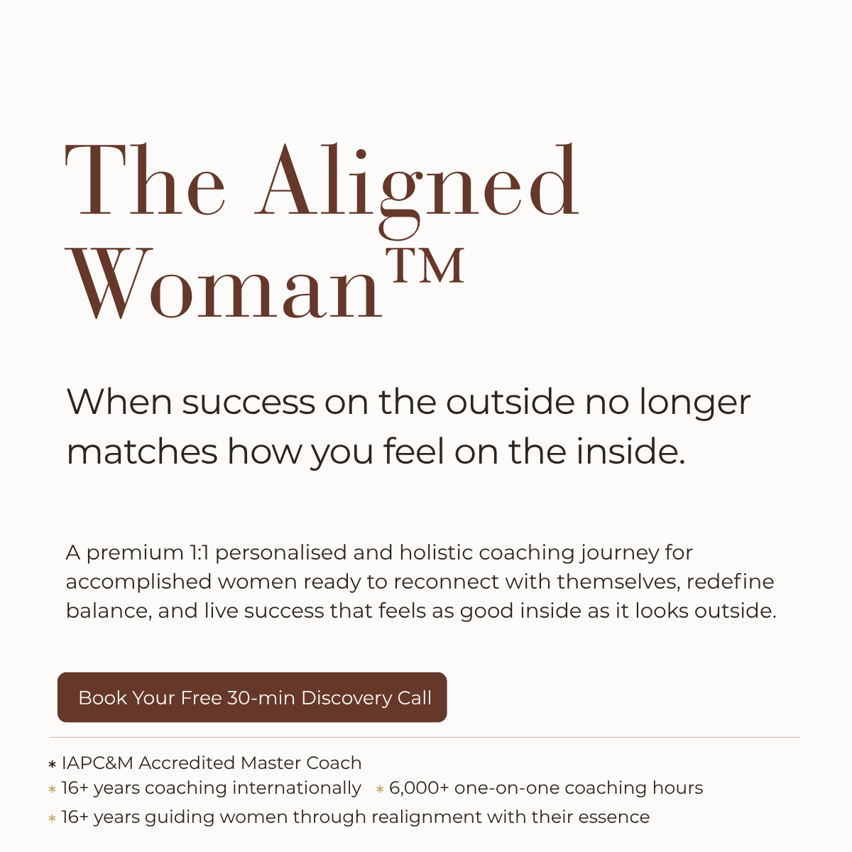 The Aligned Woman™-IrinaKuhlmann